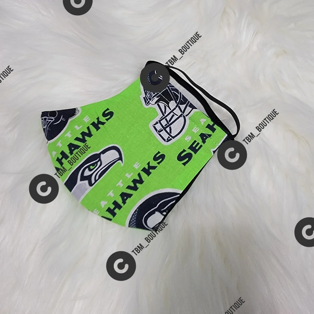 Seattle Seahawks Face Mask Child Size